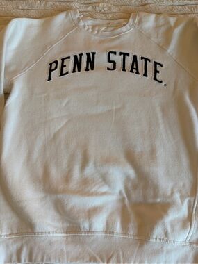 PennState White Crewneck Sweatshirt - Classic Collegiate Style